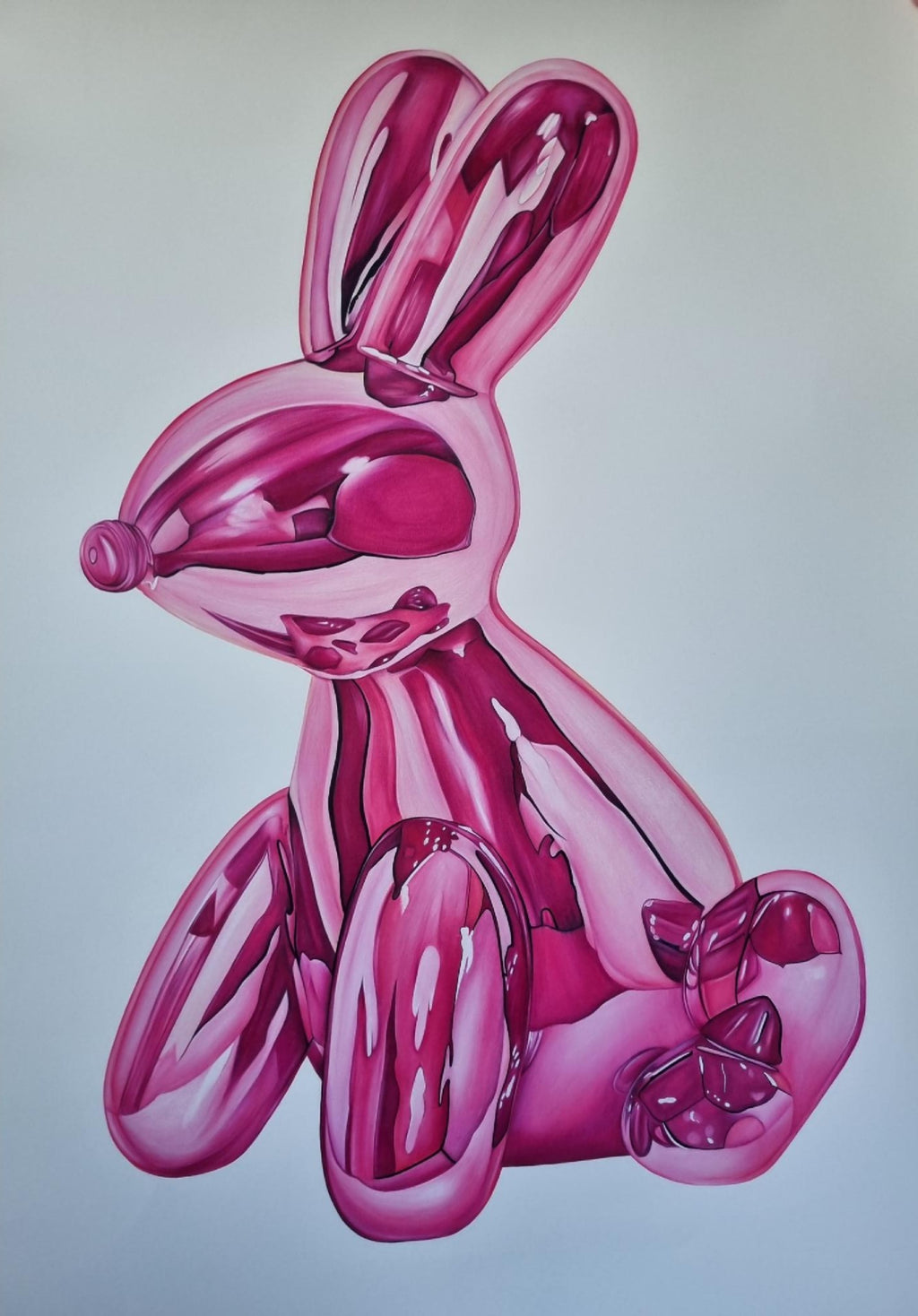 Reflections- Meat Bunny Limited Edition Print