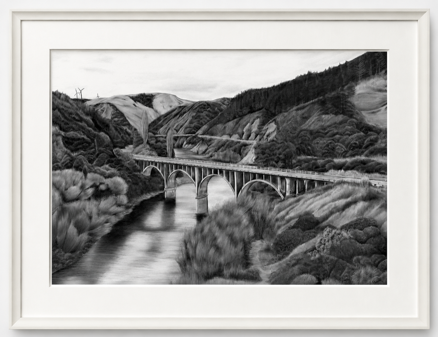 Manawatu Gorge- Bridge Limited Edition Print