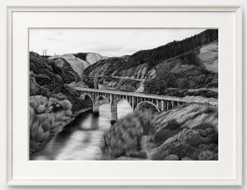 Manawatu Gorge- Bridge Limited Edition Print