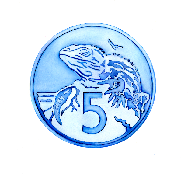 Five Cent Coin Limited Edition Print