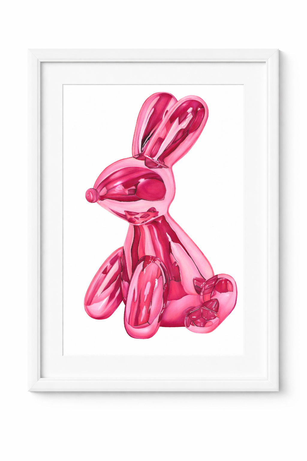 Reflections- Meat Bunny Limited Edition Print